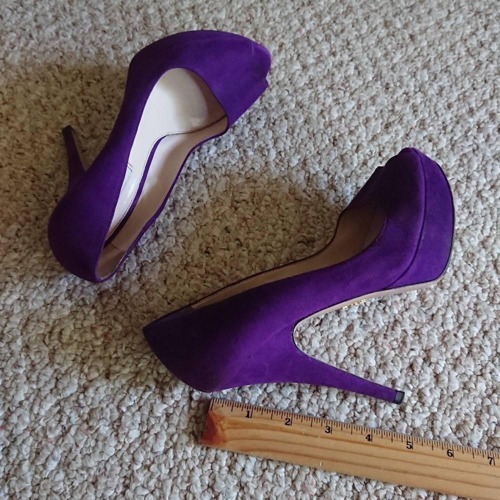 Very rich pretty purple Prada heels size: 36.5 - Picture 8 of 12